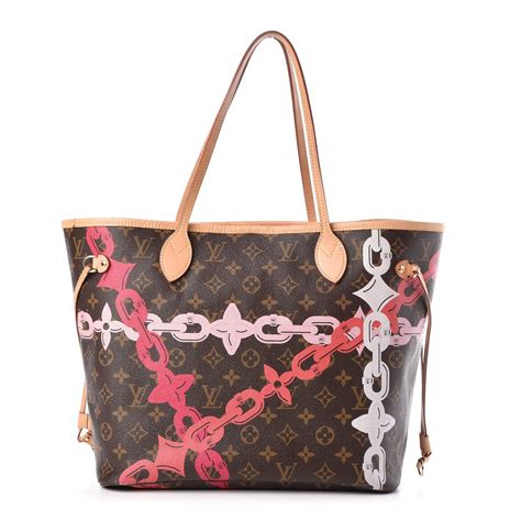 louis vuitton neverfull monogram rose ballerine|lv neverfull azur.